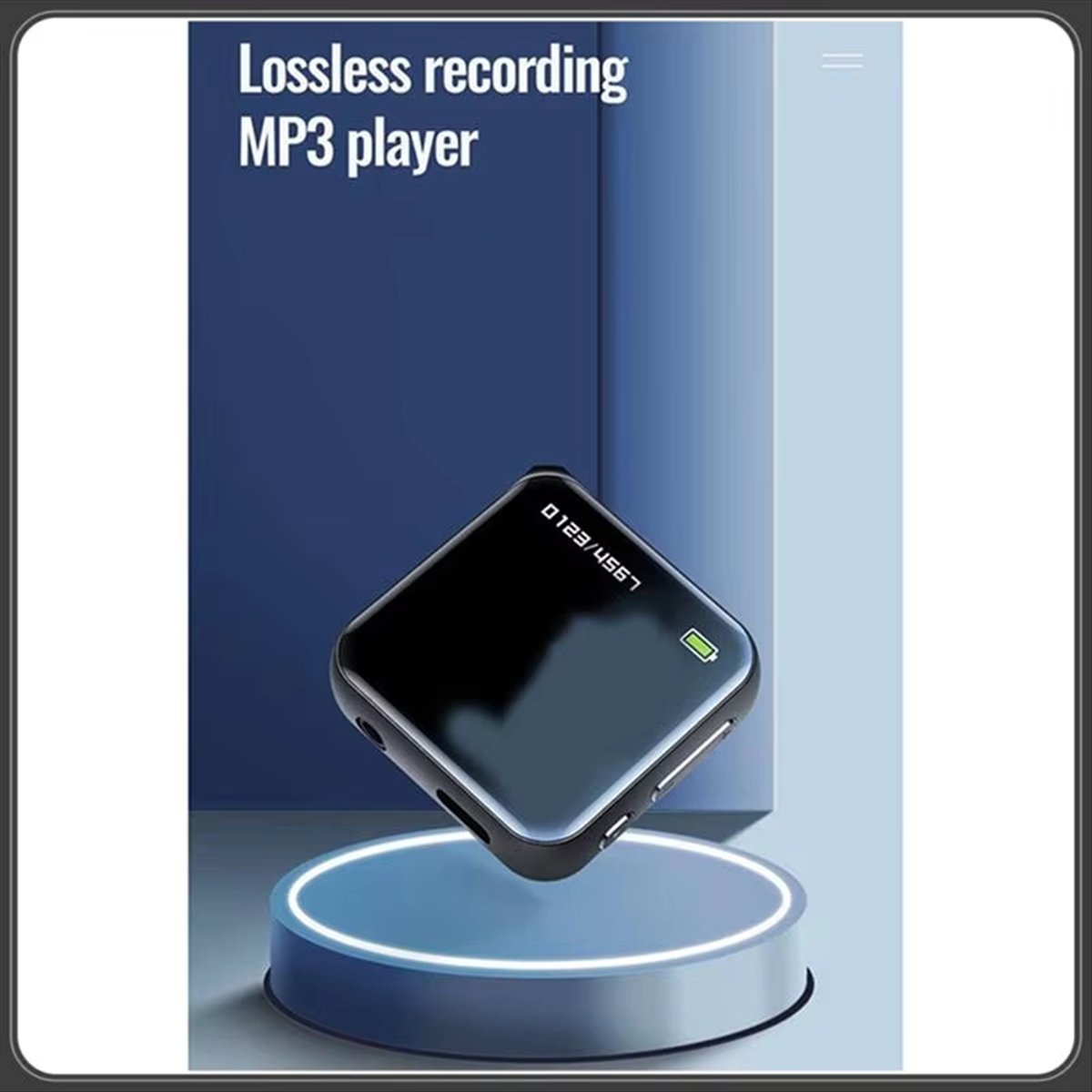 Music Audiobook - Arrival MP3 Player with Screen Portable
