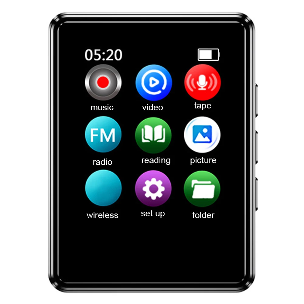 Music Audiobook - Compatible With Bluetooth5.2 Music Player Digital
