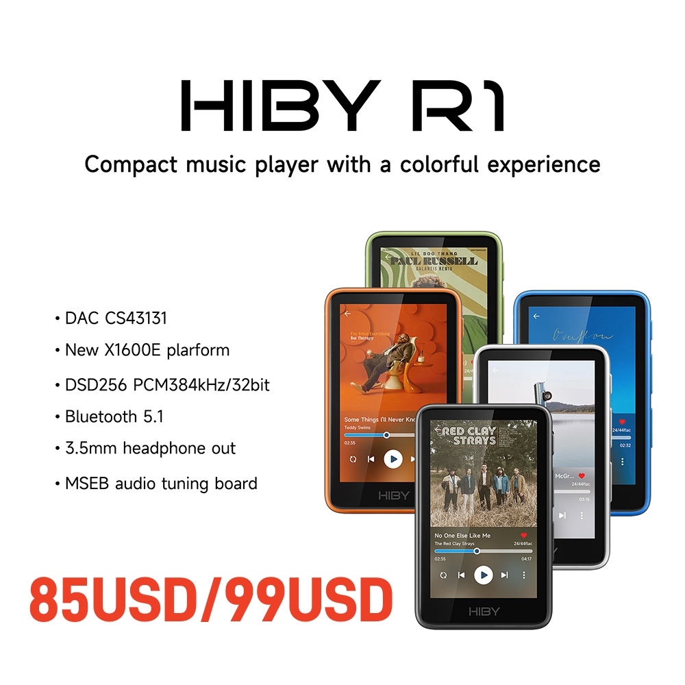 100% Original HiBy R1 HiFi Mus - Music Audiobook ulasan dan harga