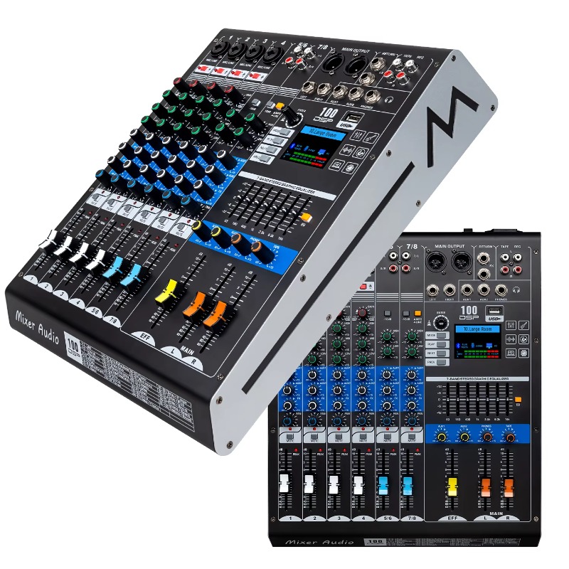 GAX-HLM80 Green Audio 8-channe - Audio And Music Mixer ulasan dan harga