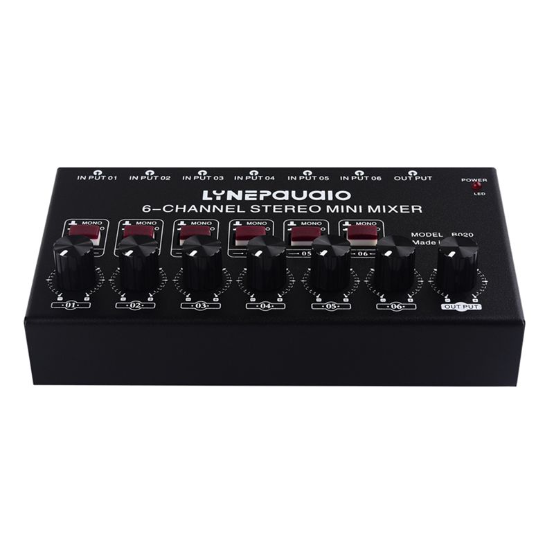 Exquisite-Mini 6-Channel Stere - Audio And Music Mixer ulasan dan harga